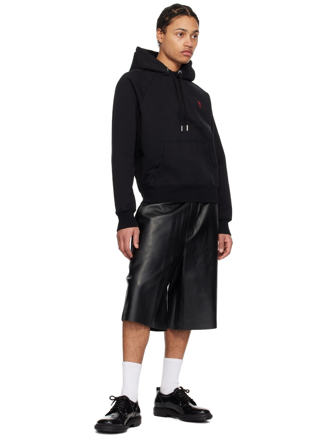 Black Ami de Cœur Hoodie - 4