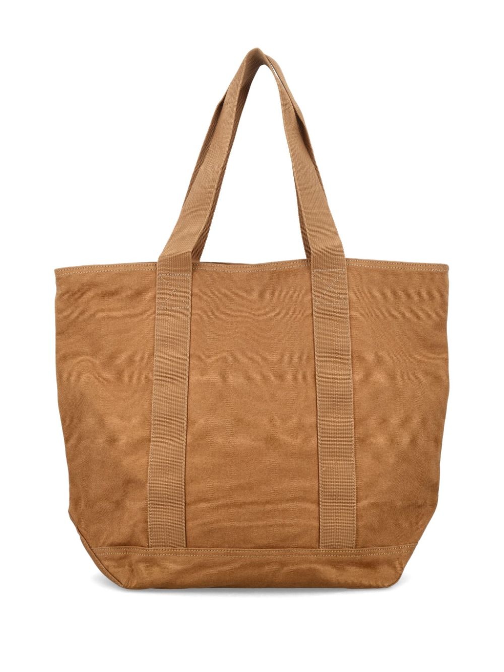 logo-patch canvas tote bag - 2
