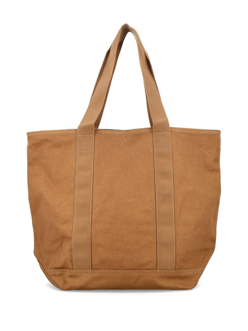 Carhartt logo-patch canvas tote bag outlook