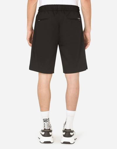 Dolce & Gabbana Stretch cotton jogging shorts outlook