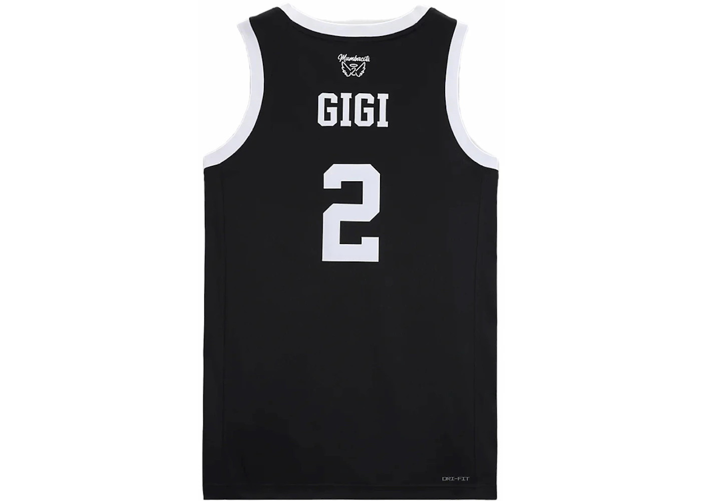 Nike Gigi Bryant Mambacita Basketball Jersey Black - 2