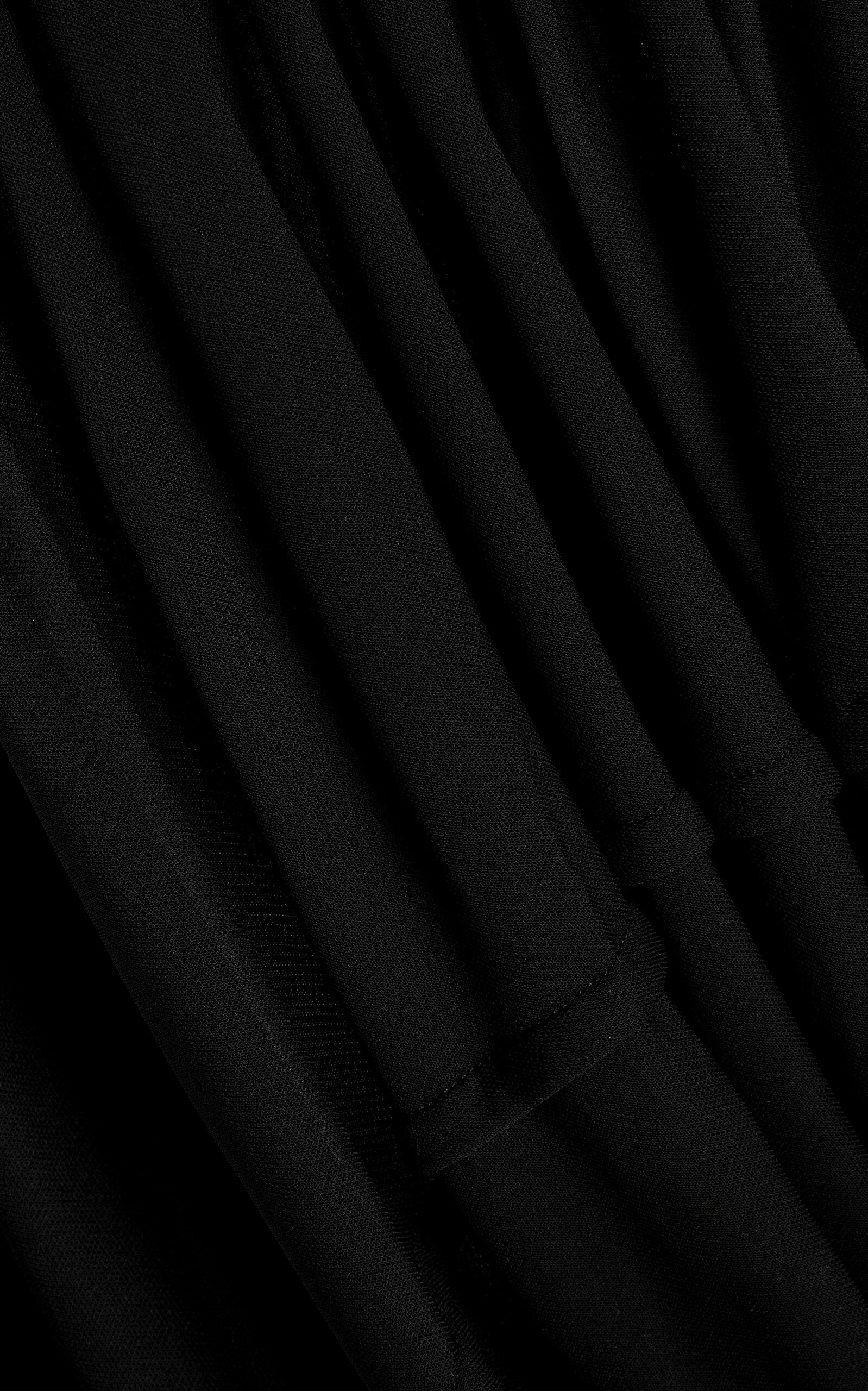Draped Jersey Top black - 5