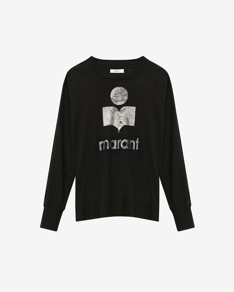 KLOWIA LINEN LOGO LONG-SLEEVE 티셔츠 1