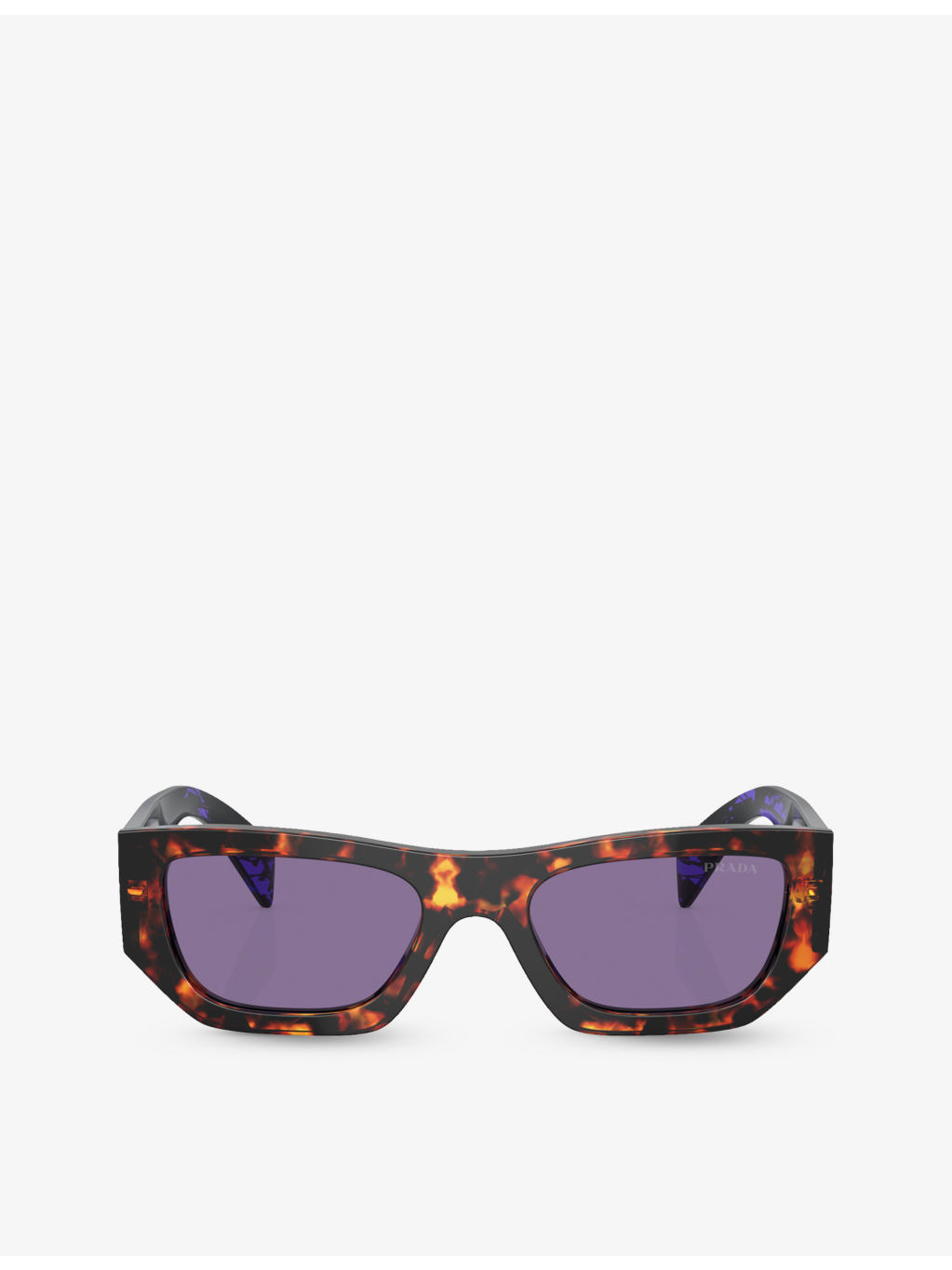 PR A01S pillow-frame acetate sunglasses - 1
