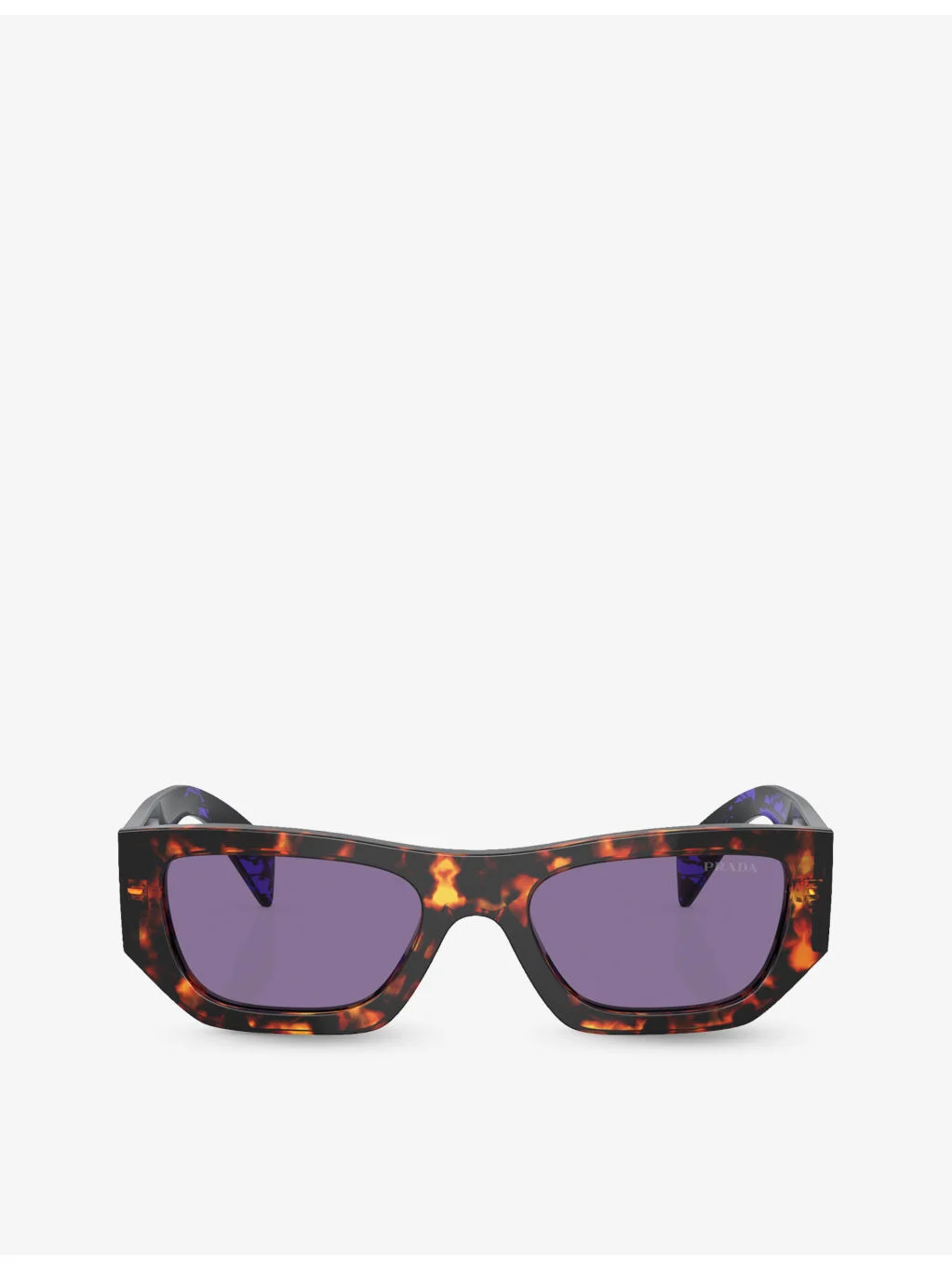 PR A01S pillow-frame acetate sunglasses - 1