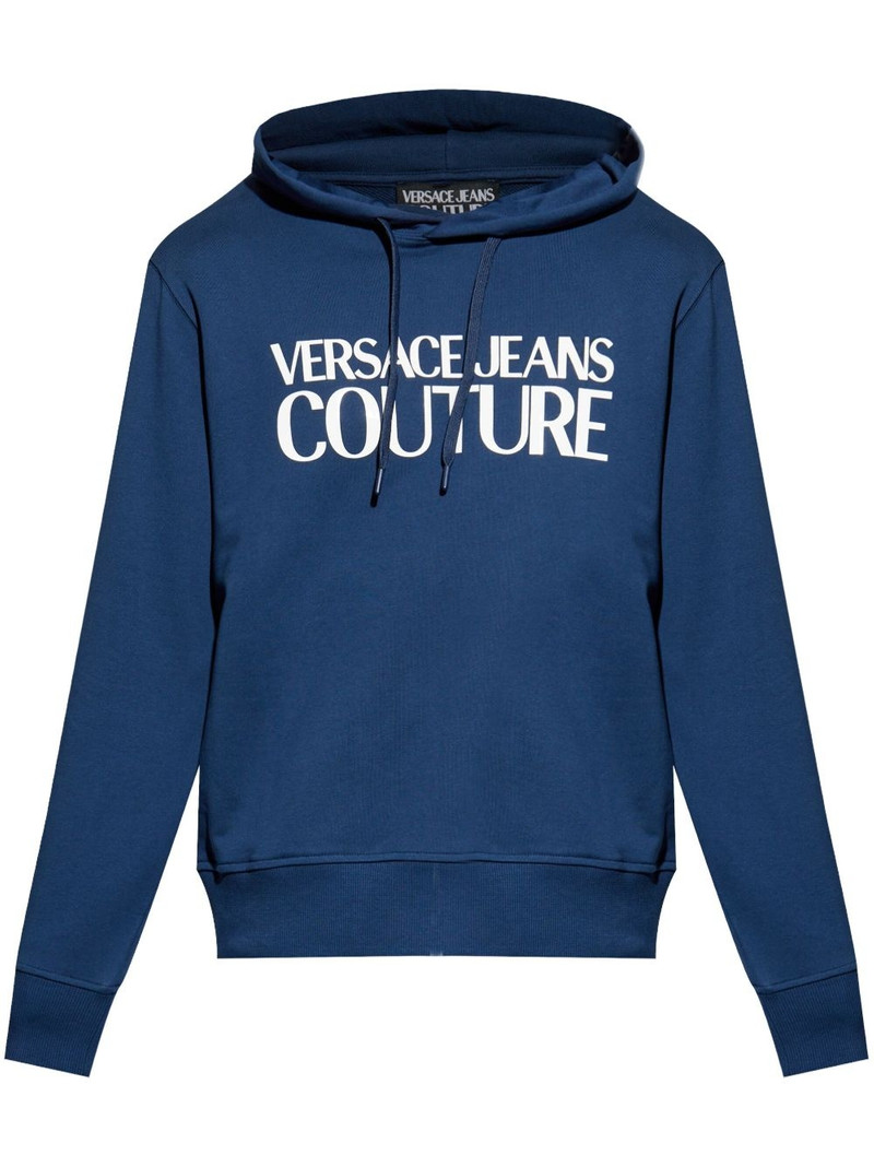 logo-print hoodie 1