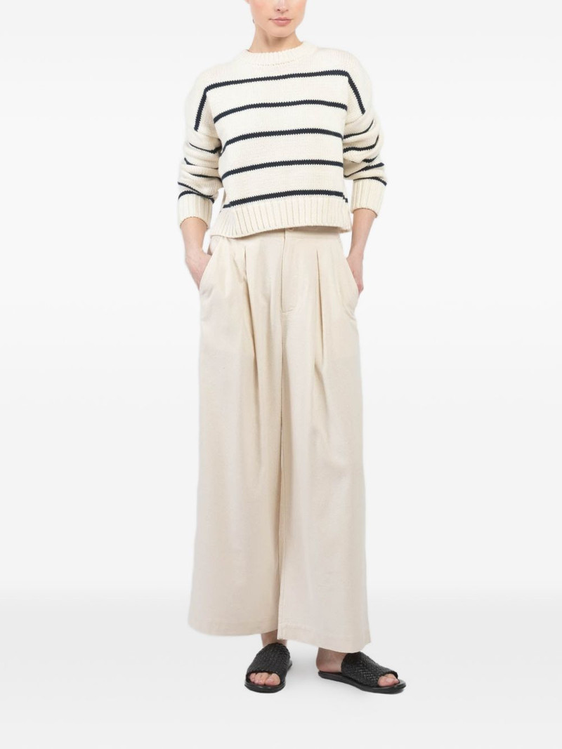 Jenni Kayne striped crew-neck sweater outlook