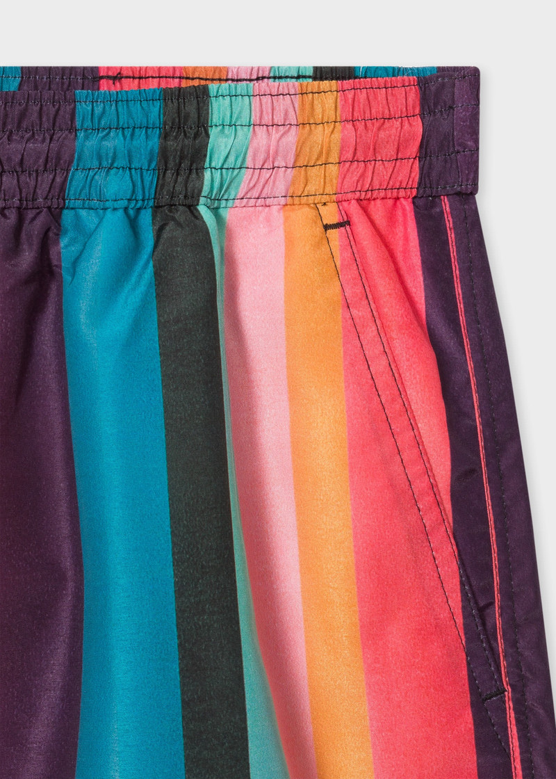 'Artist Stripe' Swim Shorts 3