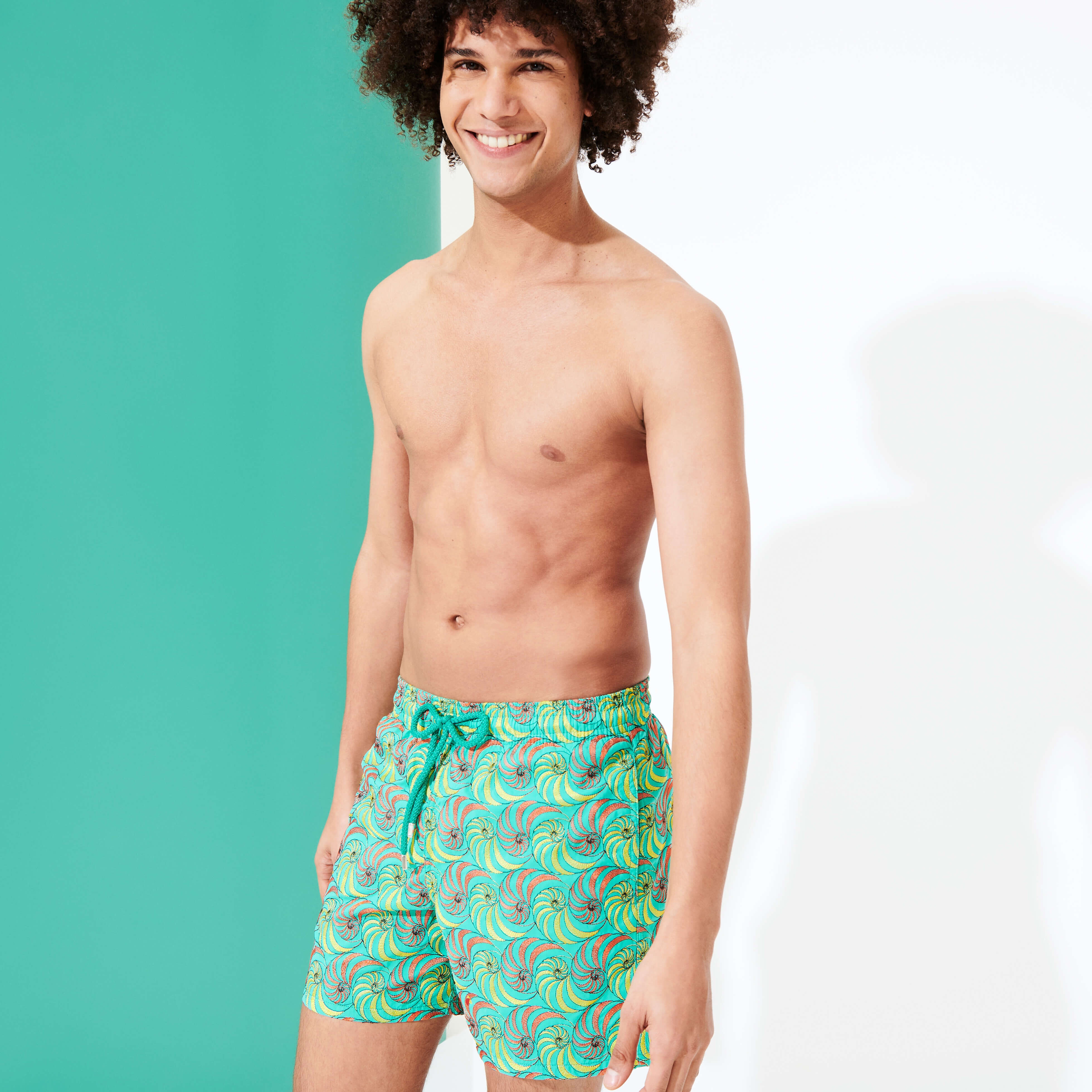 Men Swim Shorts Embroidered 2007 Snails - Limited Edition - 2