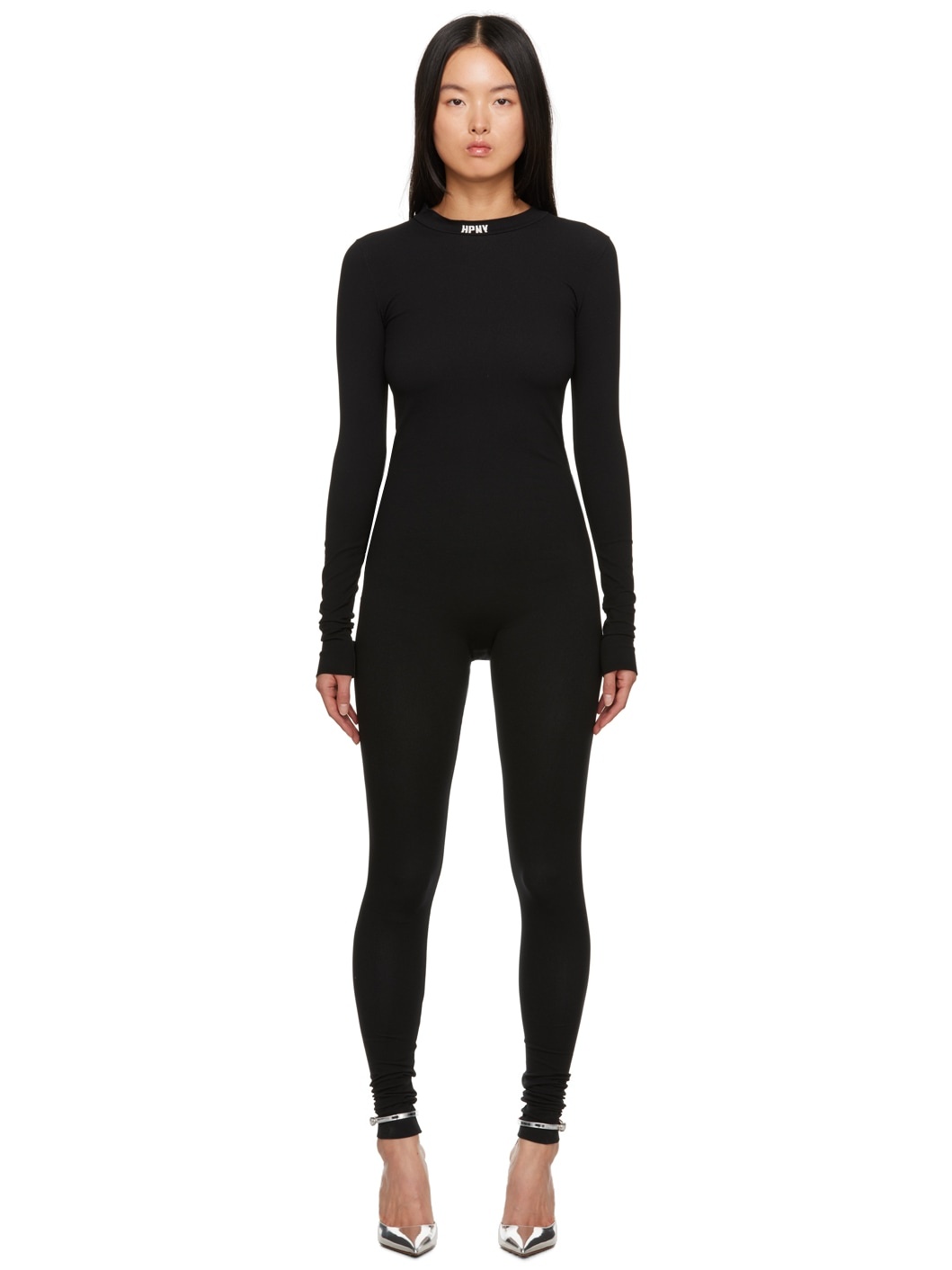Black 'HPNY' Jumpsuit - 1