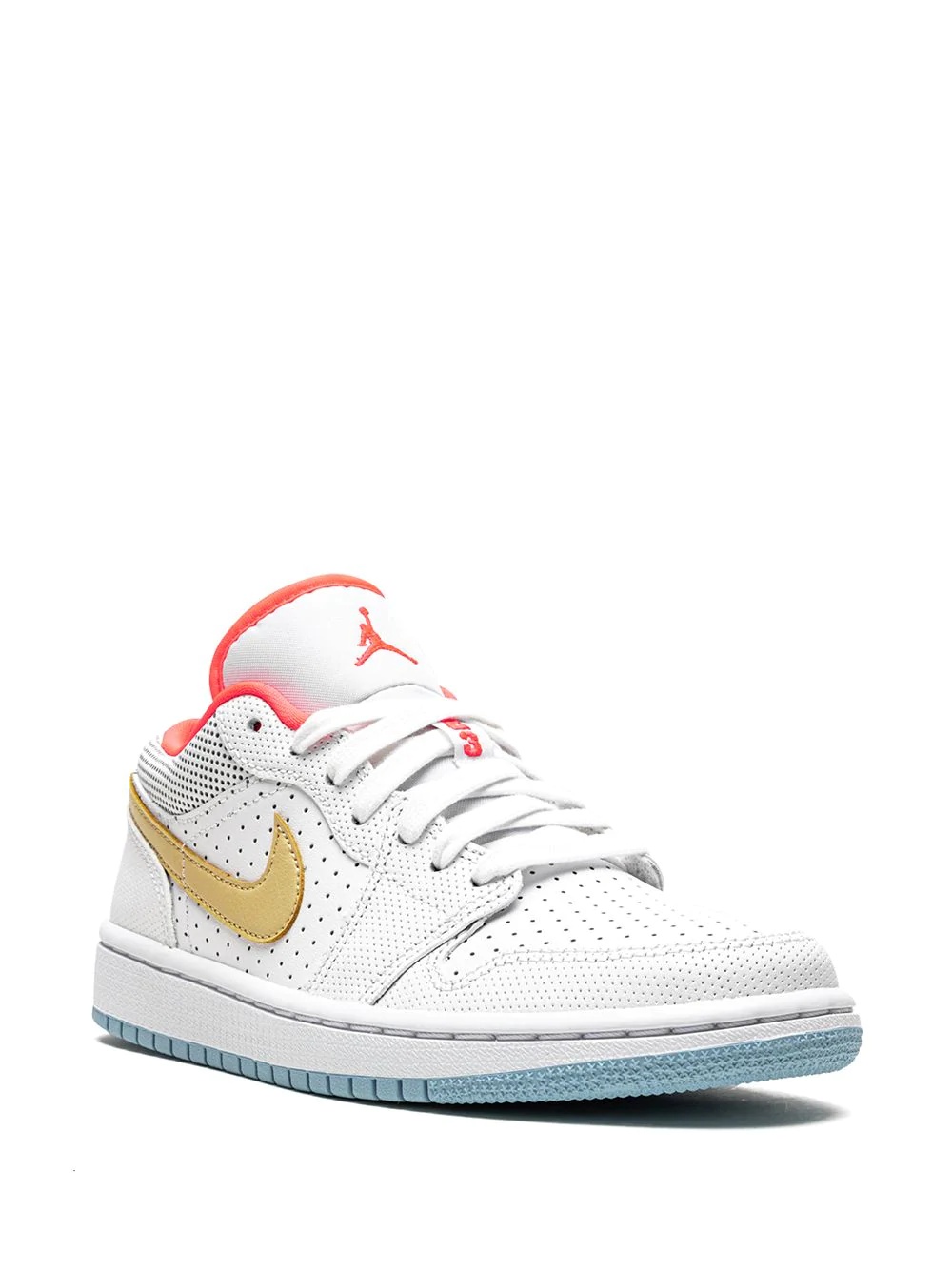 Air Jordan 1 Low SE "White/Sesame/Flash Crimson" sneakers - 2