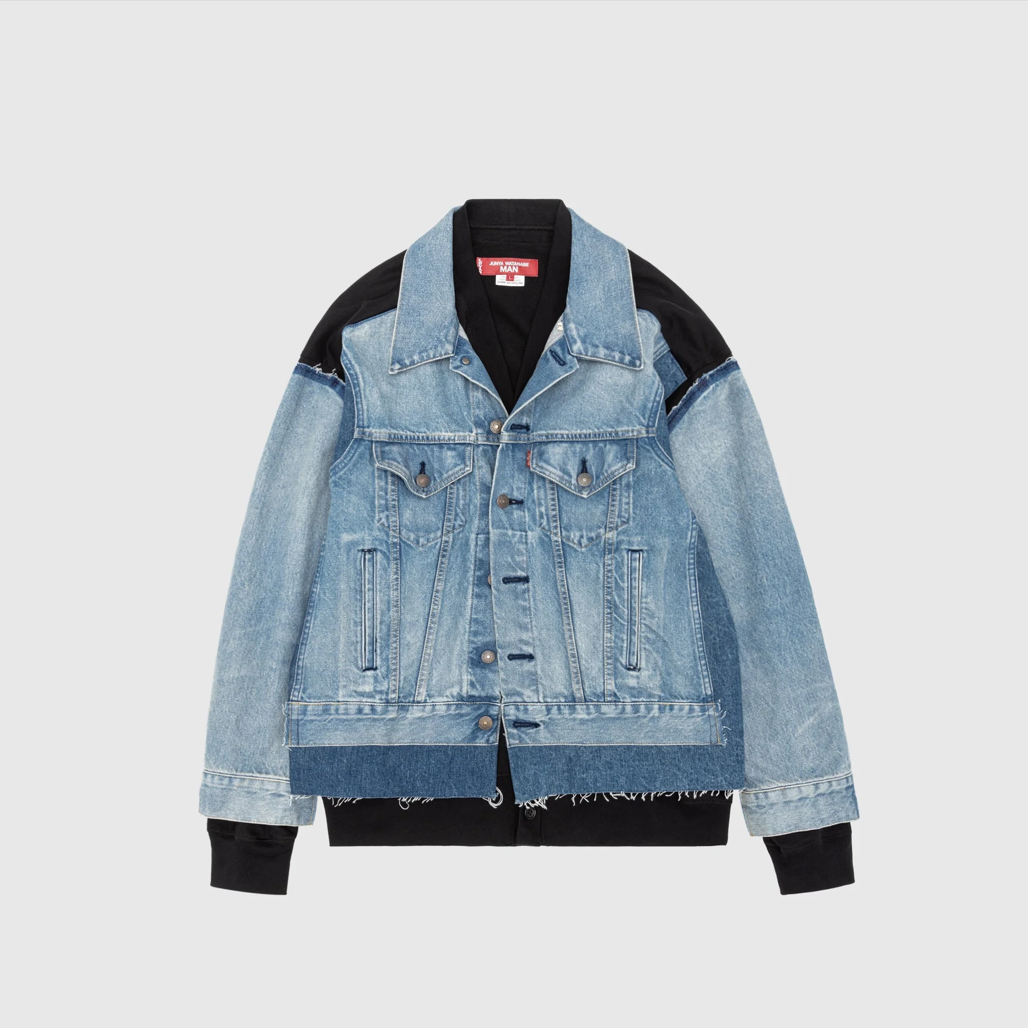 X LEVI'S WITH CARDIGAN DENIM JACKET - 1