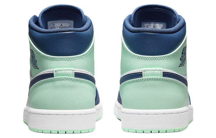 Air Jordan 1 Mid 'Blue Mint' 554724-413 - 5