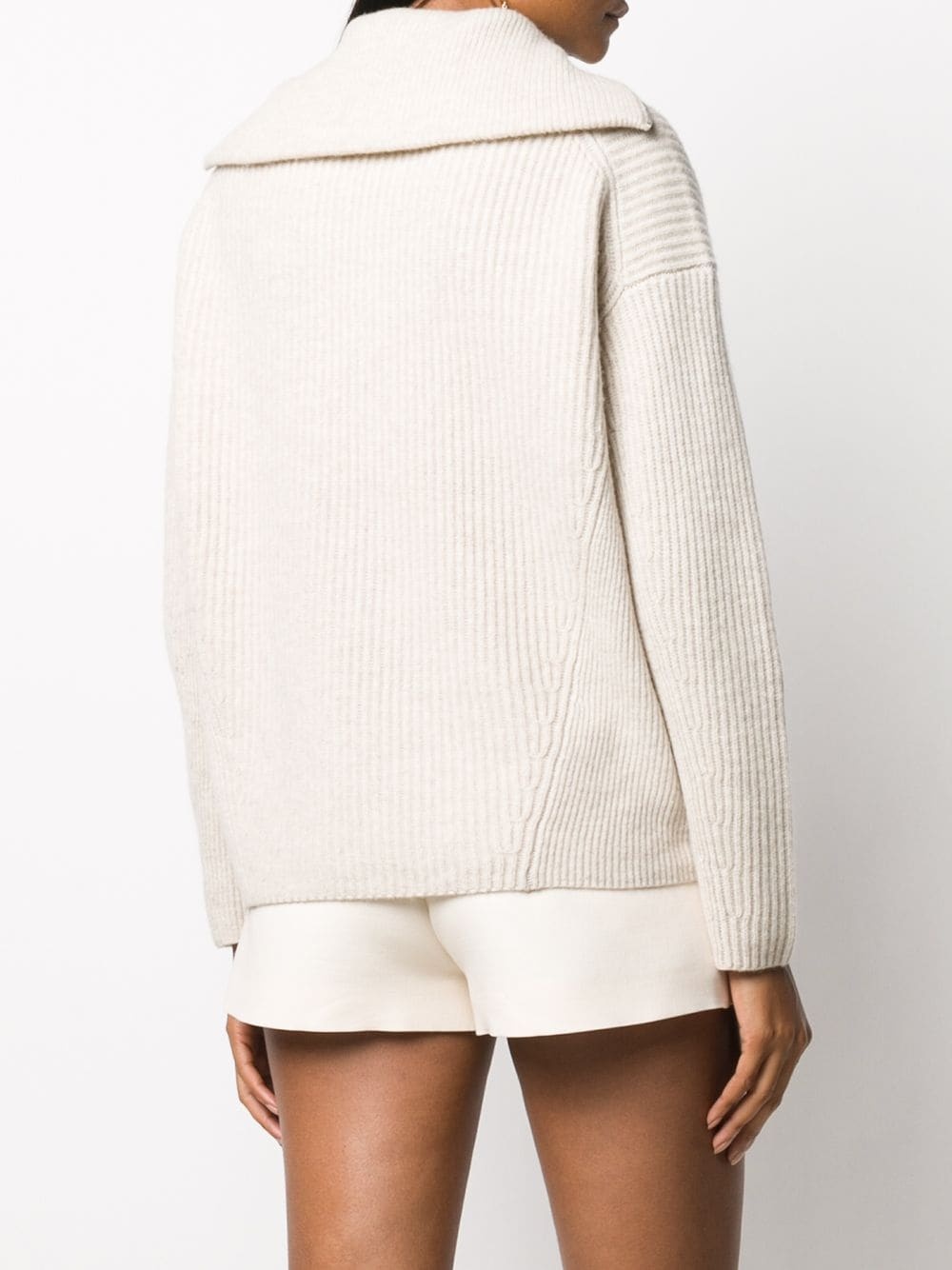 chunky knit pullover - 4