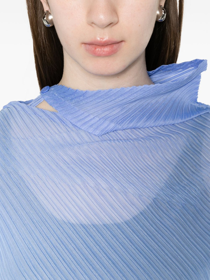 pleated poncho 5