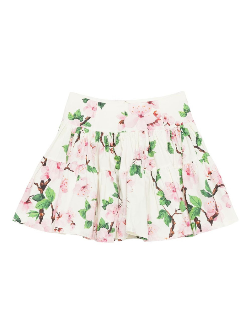 tiered floral skirt 1