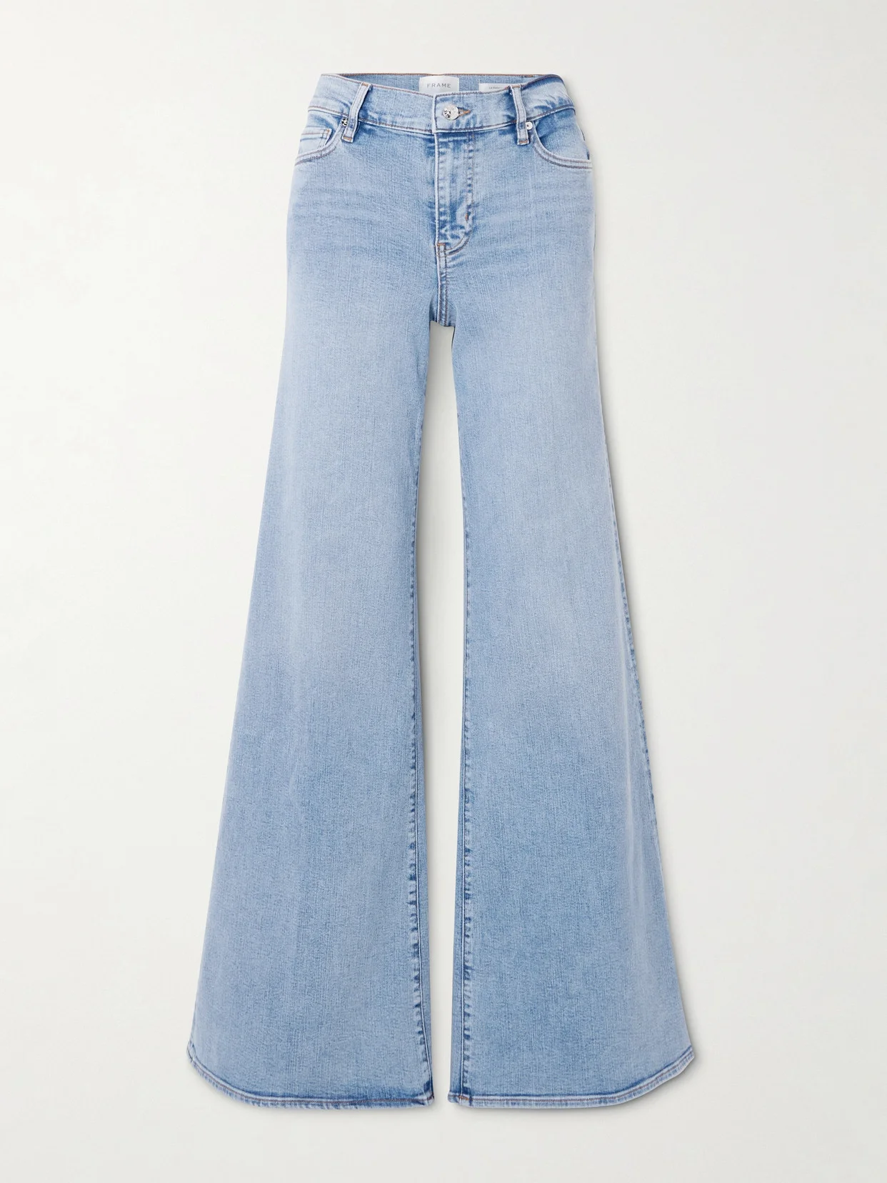Le Palazzo Mid-rise Flared Jeans - 1