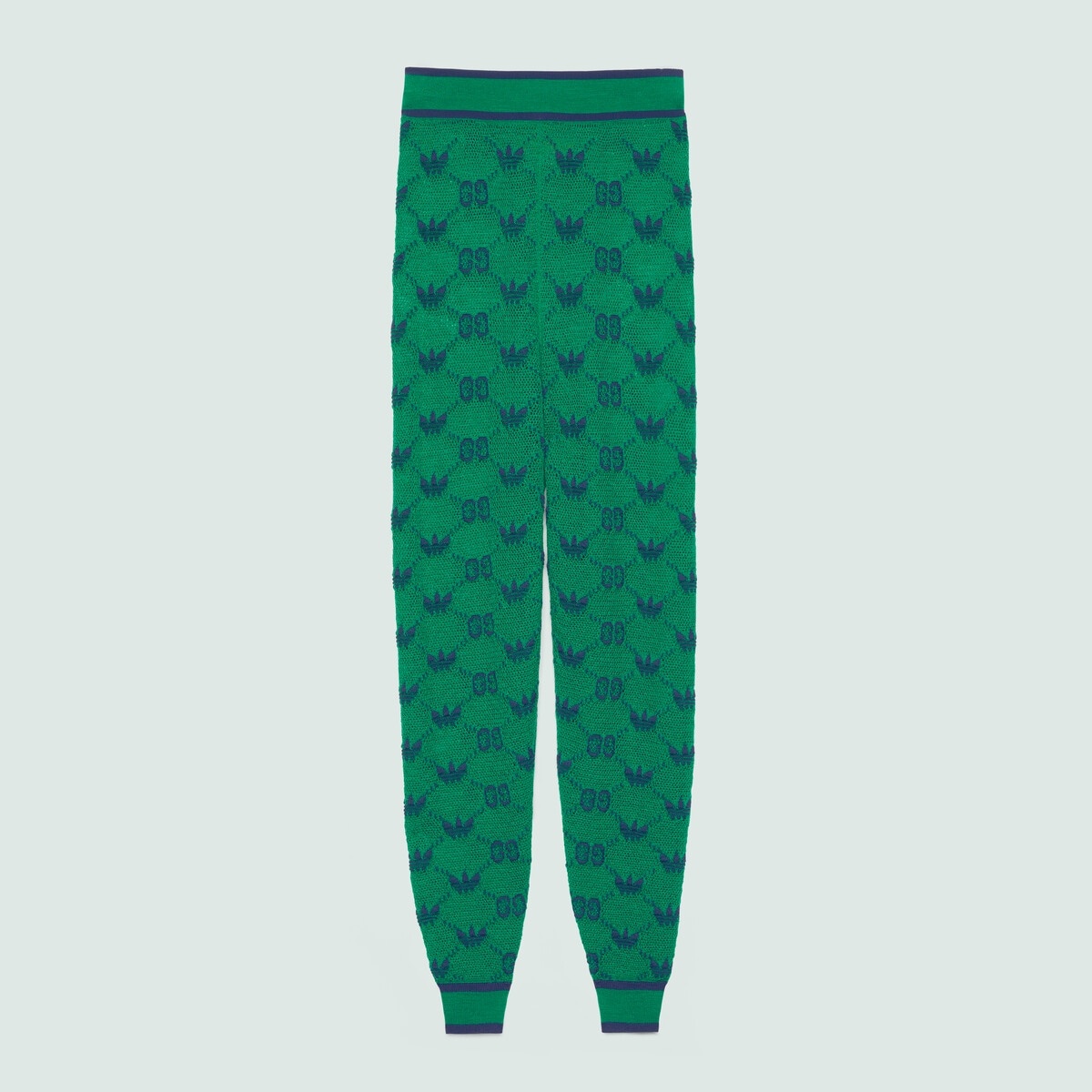 adidas x Gucci wool jacquard joggers - 1