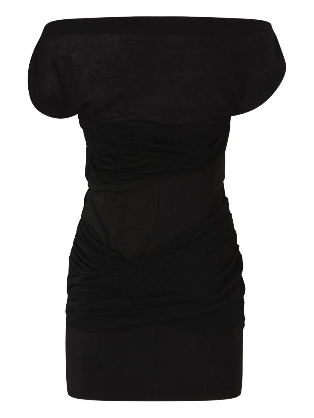 off-shoulder mini dress - 2