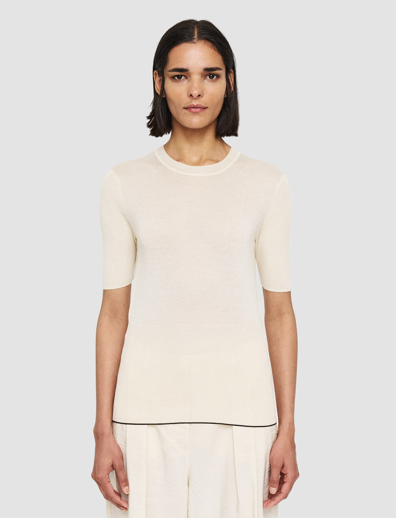 Refined Cotton Silk Top 3