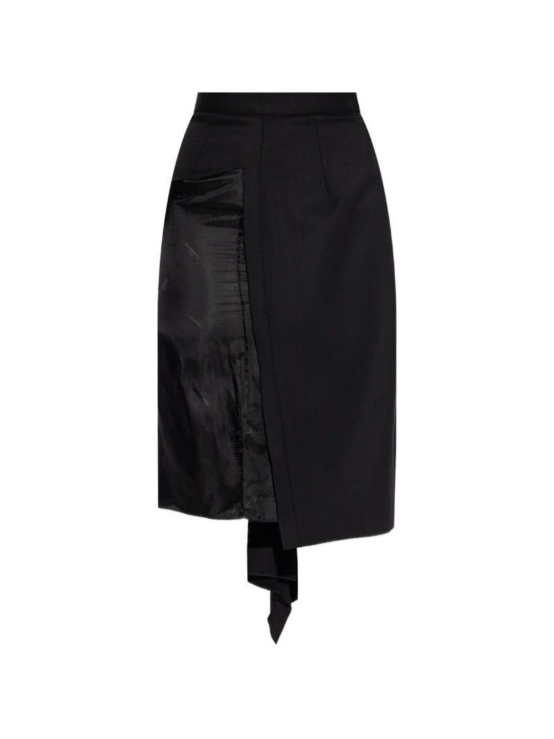 asymmetric drape-panel skirt 1
