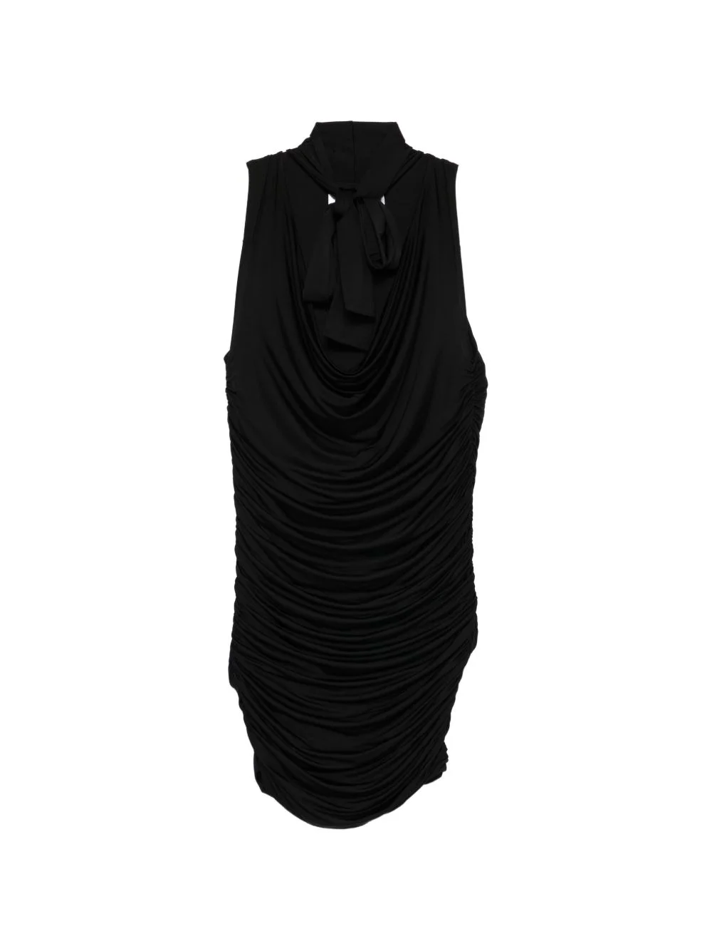 Brise tie draped dress - 1