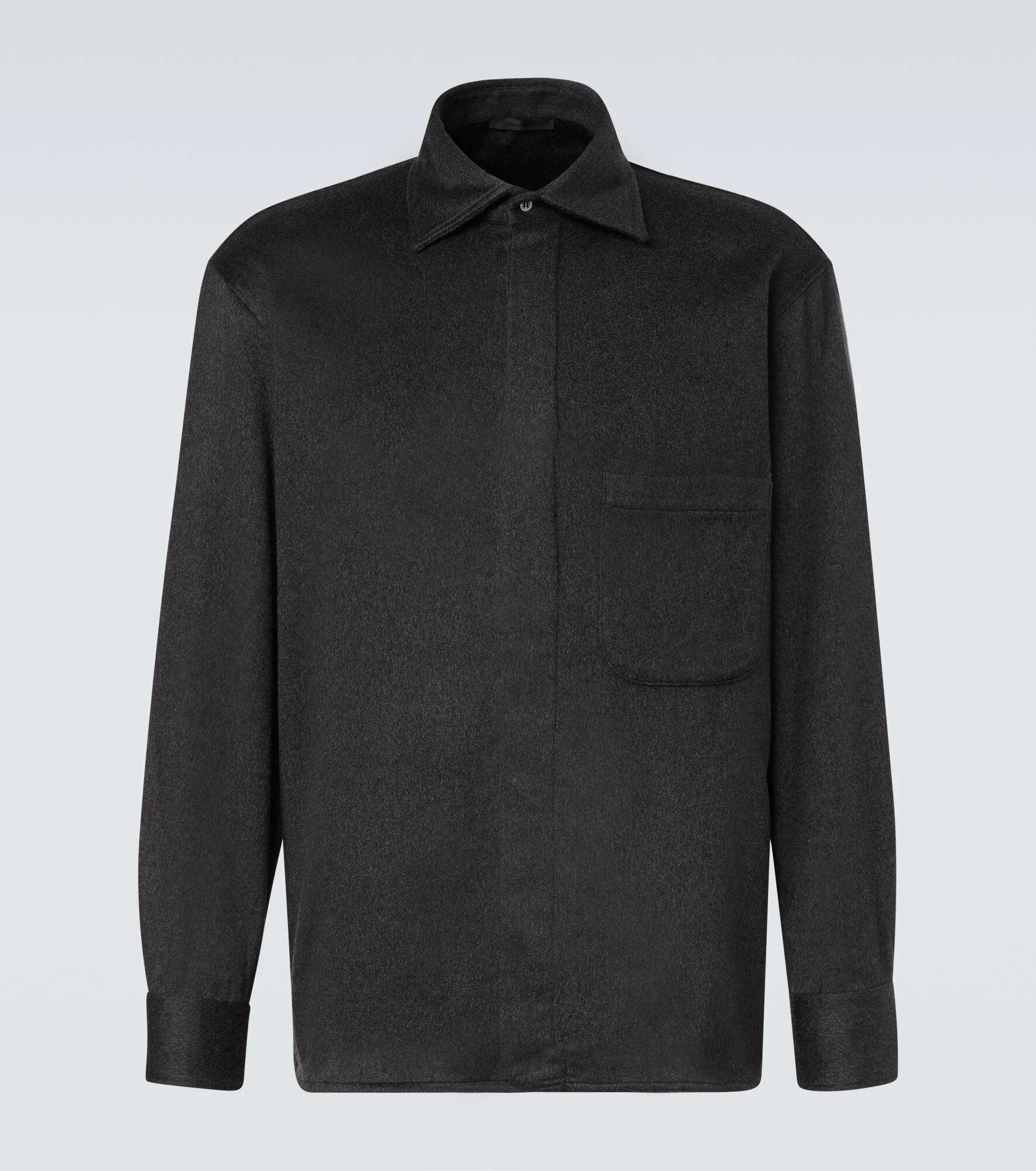 Cashmere overshirt - 1