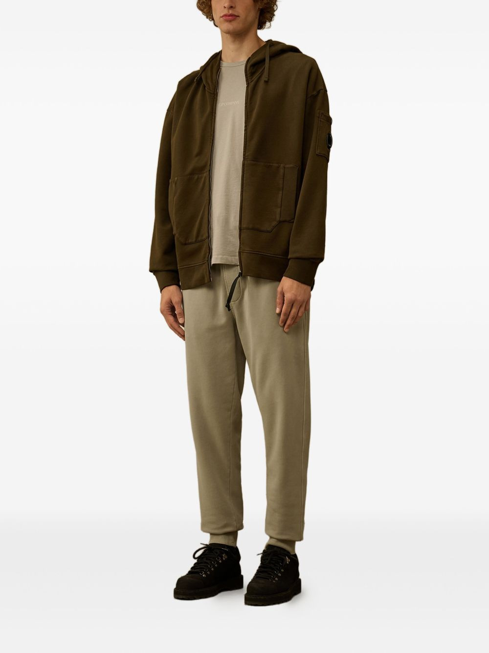 drawstring-cuffed track pants - 2