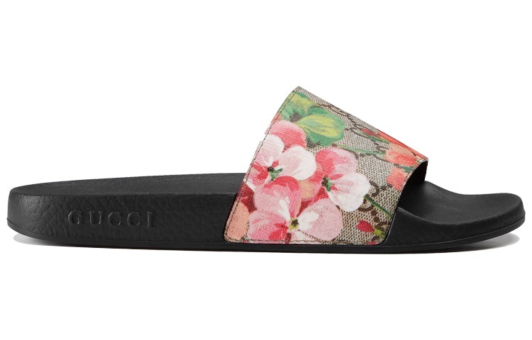 (WMNS) Gucci GG Supreme Slide 'Blooms' 408508-KU200-8919 - 2