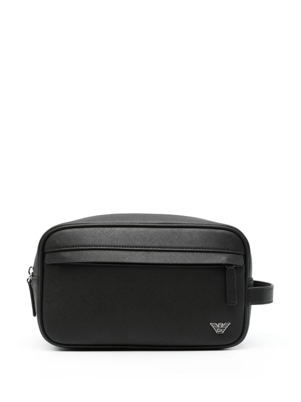 logo-plaque wash bag - 1