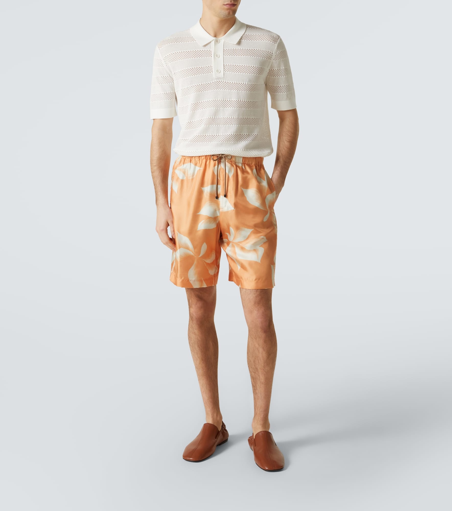 Knitted polo shirt - 2