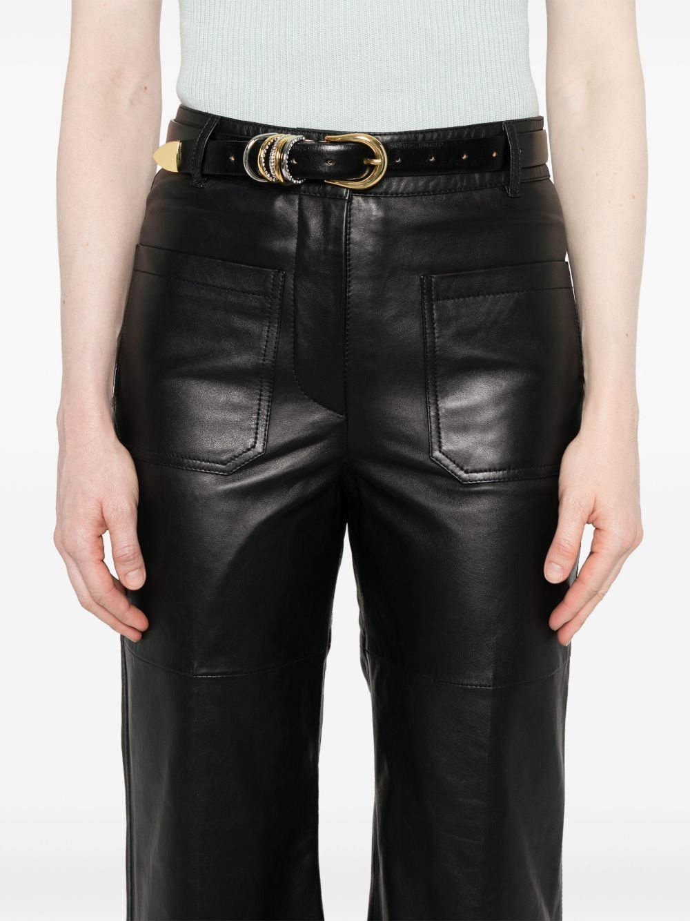 leather trousers - 5