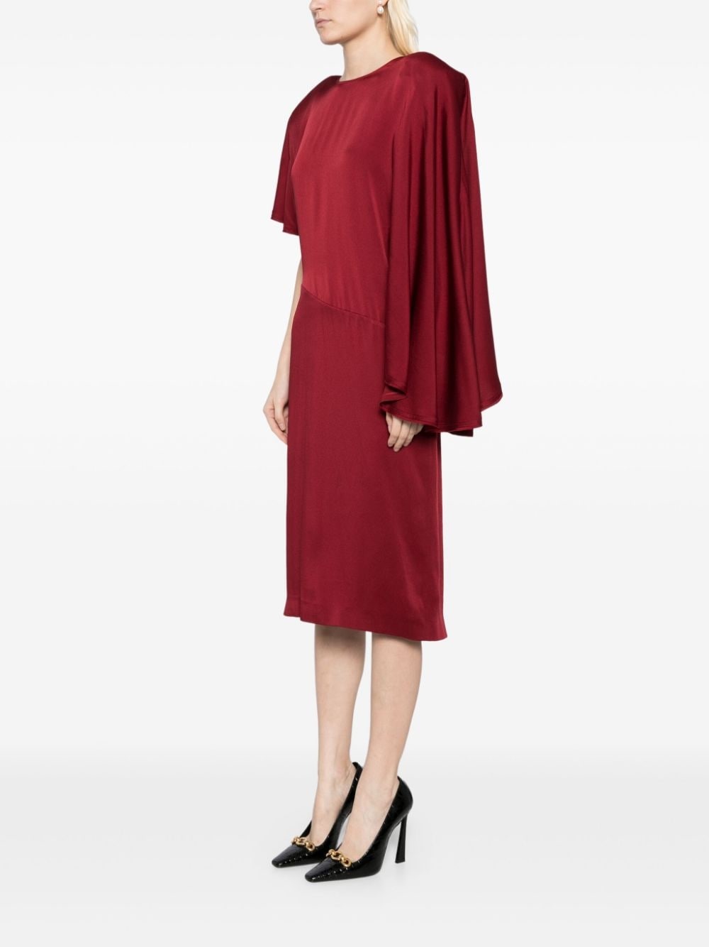asymmetric maxi dress - 3