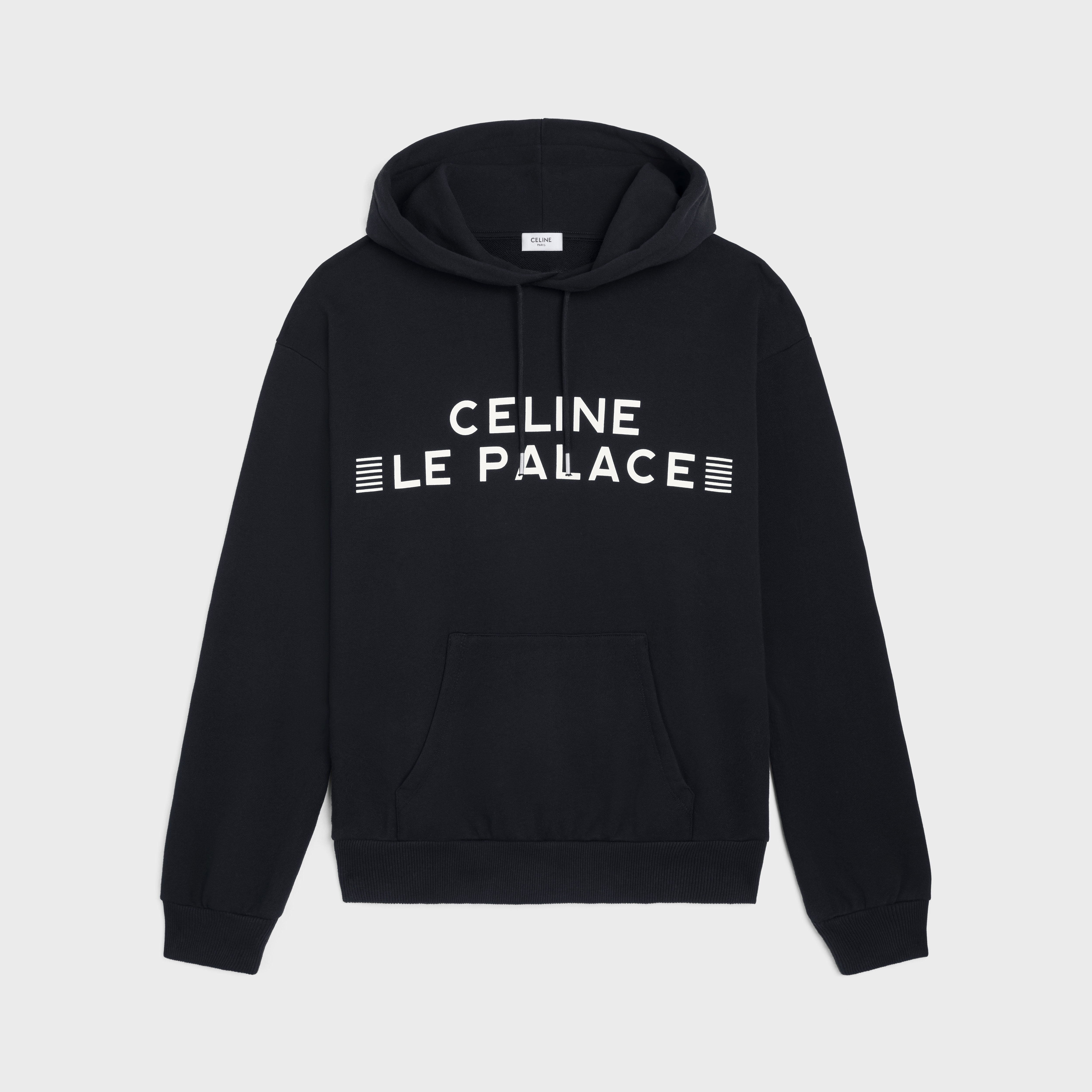 格安 cotton in hoodie palace le loose CELINE fleece REVERSIBLE | トップス