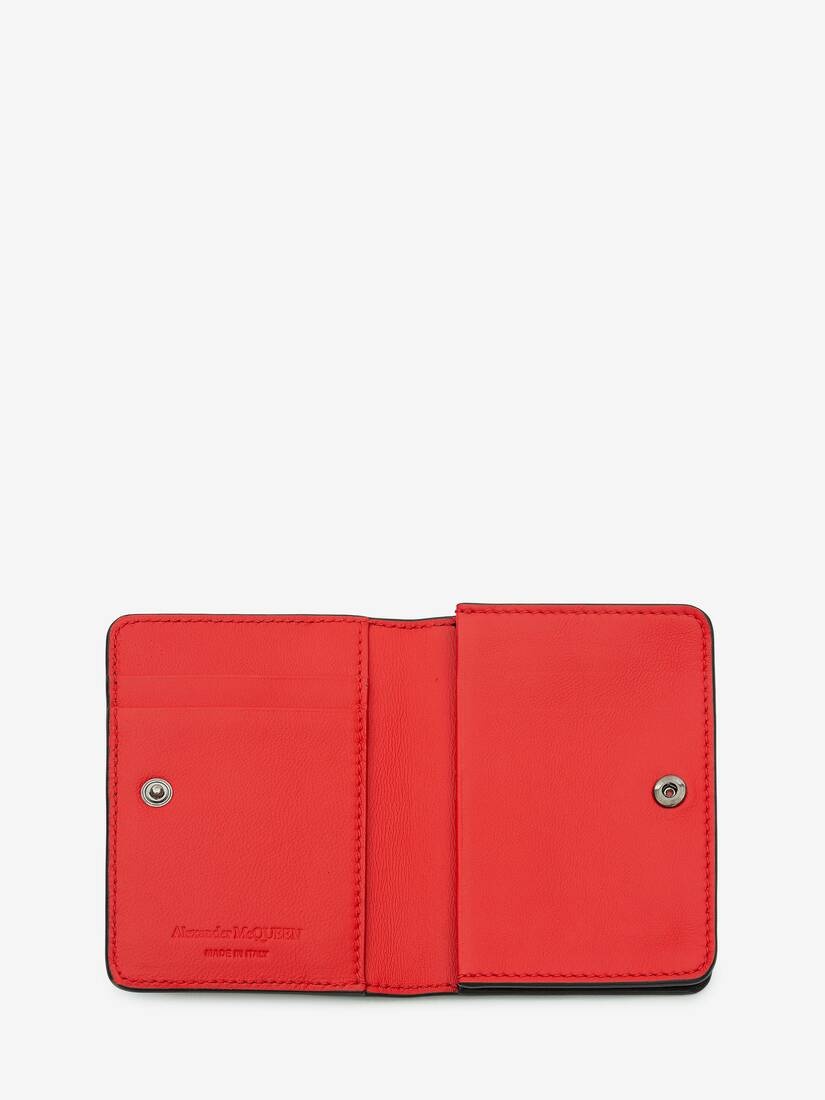 Alexander Mcqueen Business Cardholder in Black/red - 4
