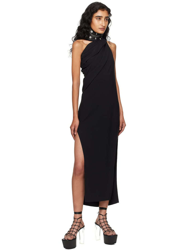 Rick Owens Black Concordians Athena Arrowhead Maxi Dress outlook