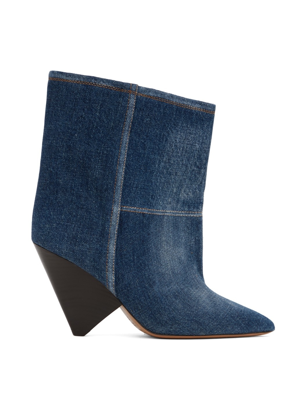 Blue Miyako Denim Boots - 1