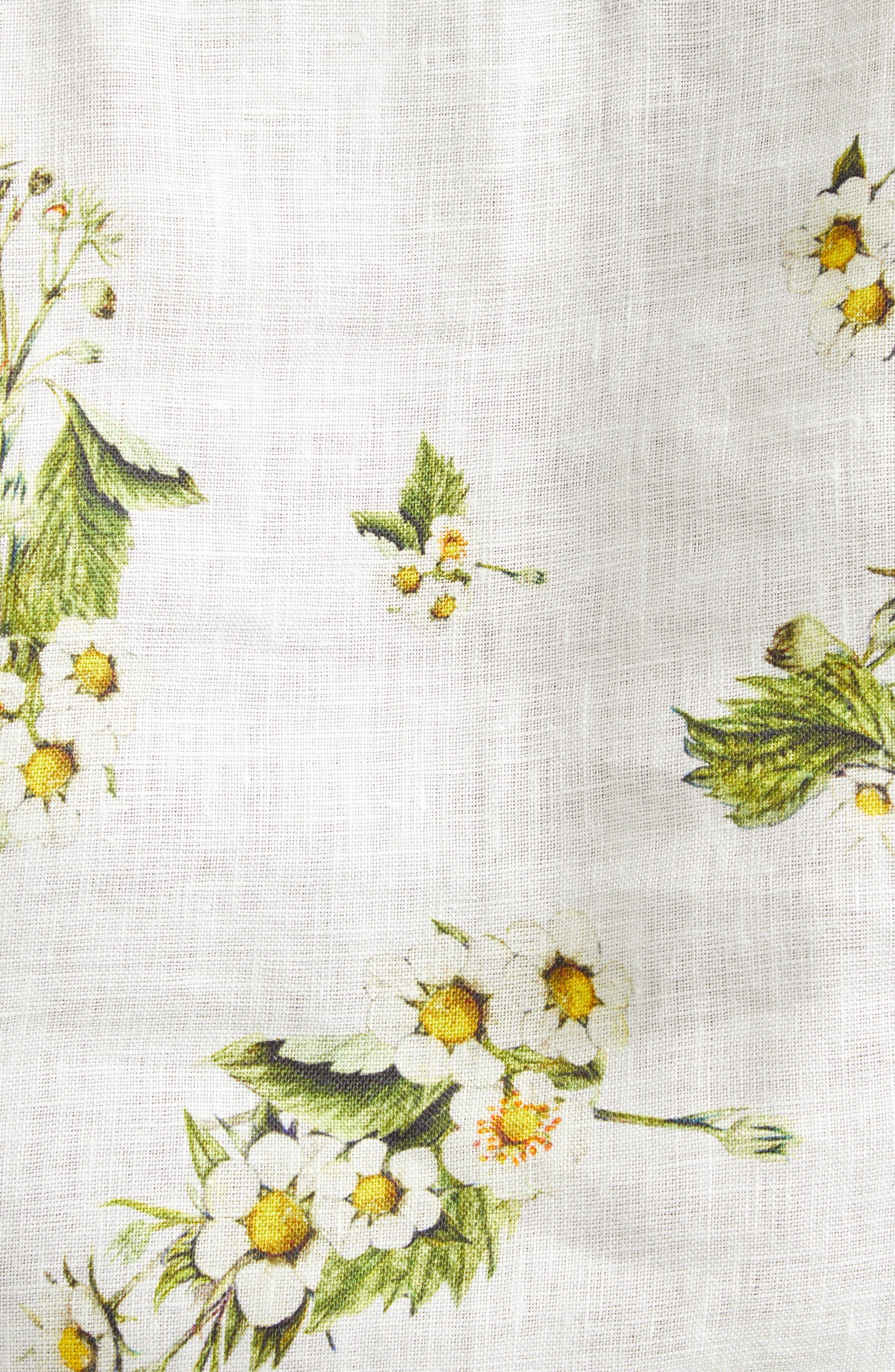 Camilla Botanical Utopia Buttoned Collar Linen Shirt at Nordstrom - 7