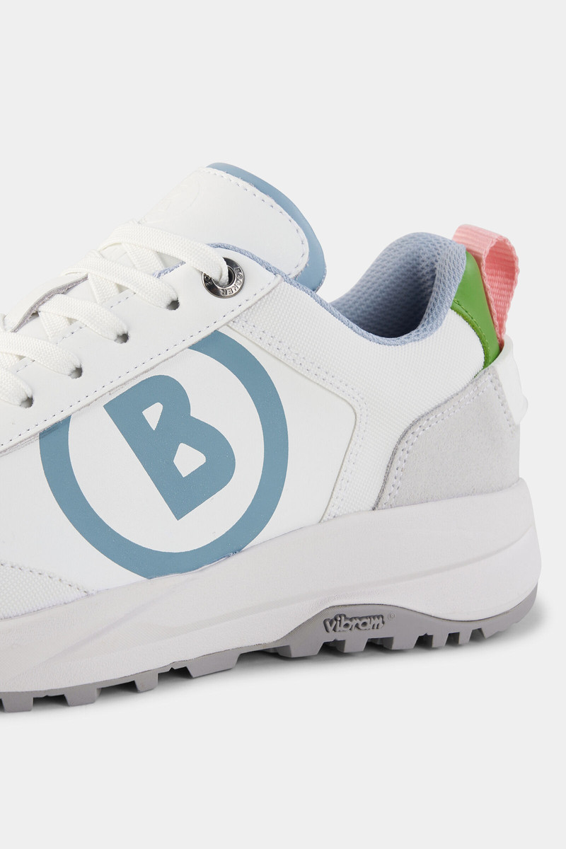 Sneaker Golf in White/blue 7