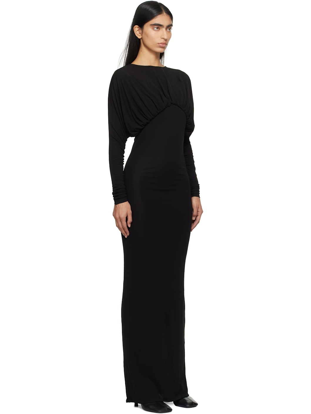 Black Vernest Maxi Dress - 2
