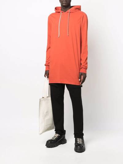 Rick Owens DRKSHDW organic cotton hoodie outlook