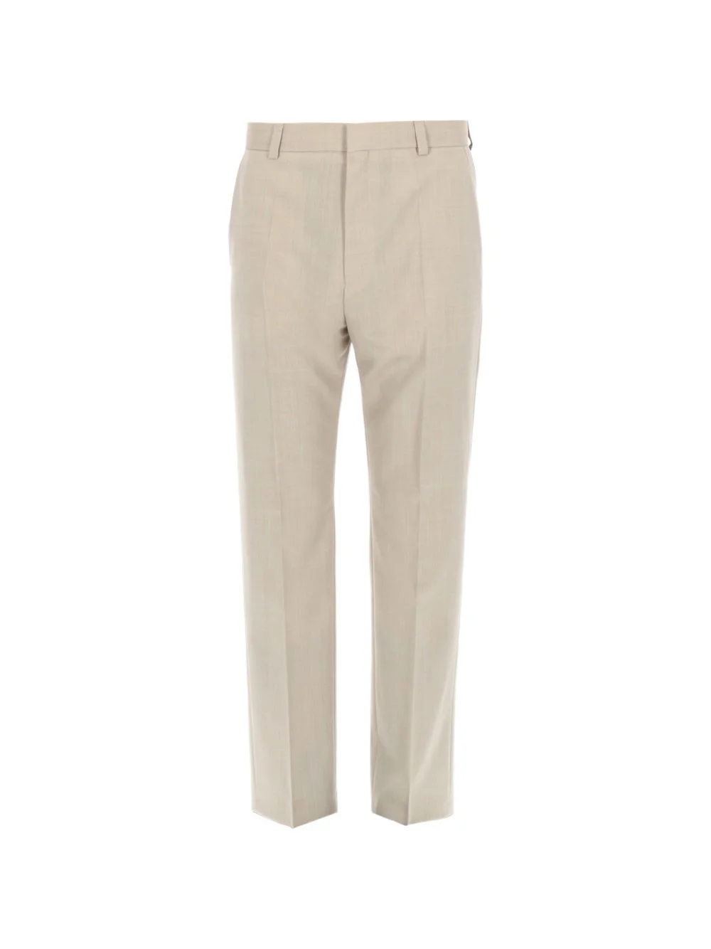 pressed-crease tailored trousers - 1