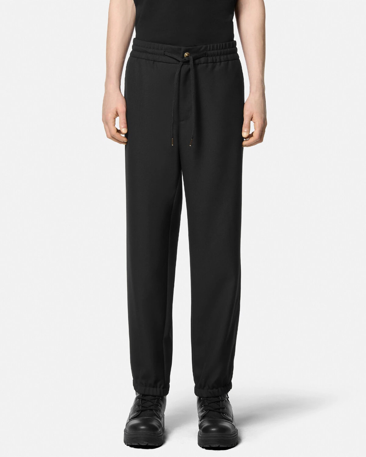 Logo Drawstring Pants - 4