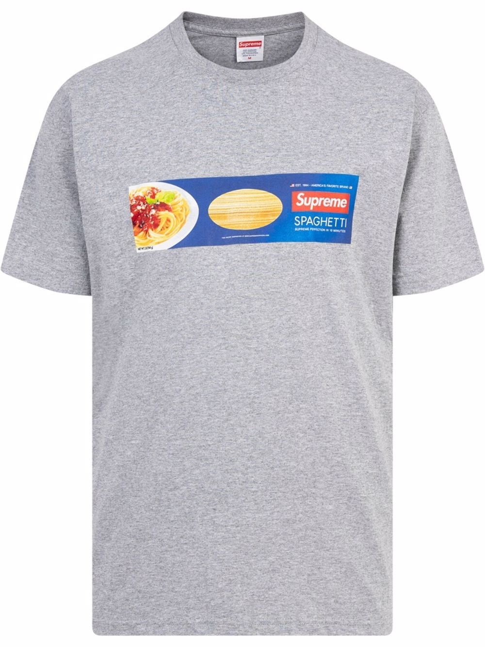 Spaghetti short-sleeve T-shirt - 1