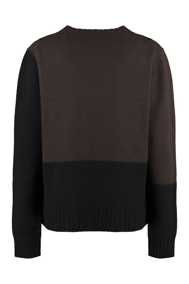 JIL SANDER CREW-NECK WOOL SWEATER - 2