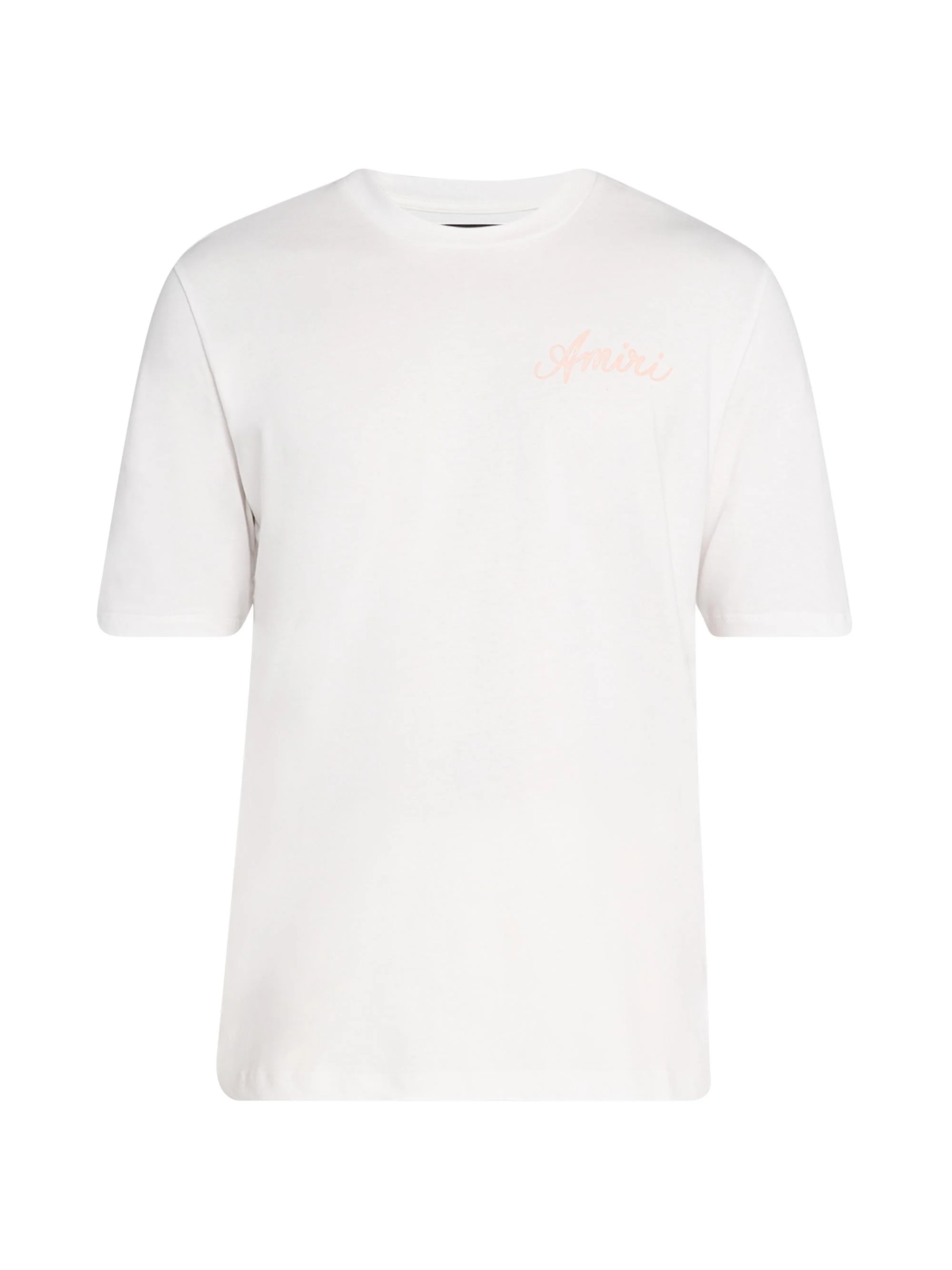 Men's Logo Cotton T-Shirt - Orange - 1