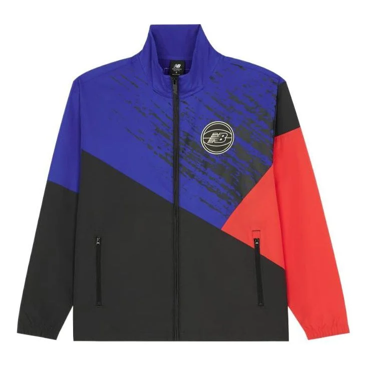 New Balance Hoops Merged Eras Wind Jacket 'Phantom' MJ21590-PHM - 1
