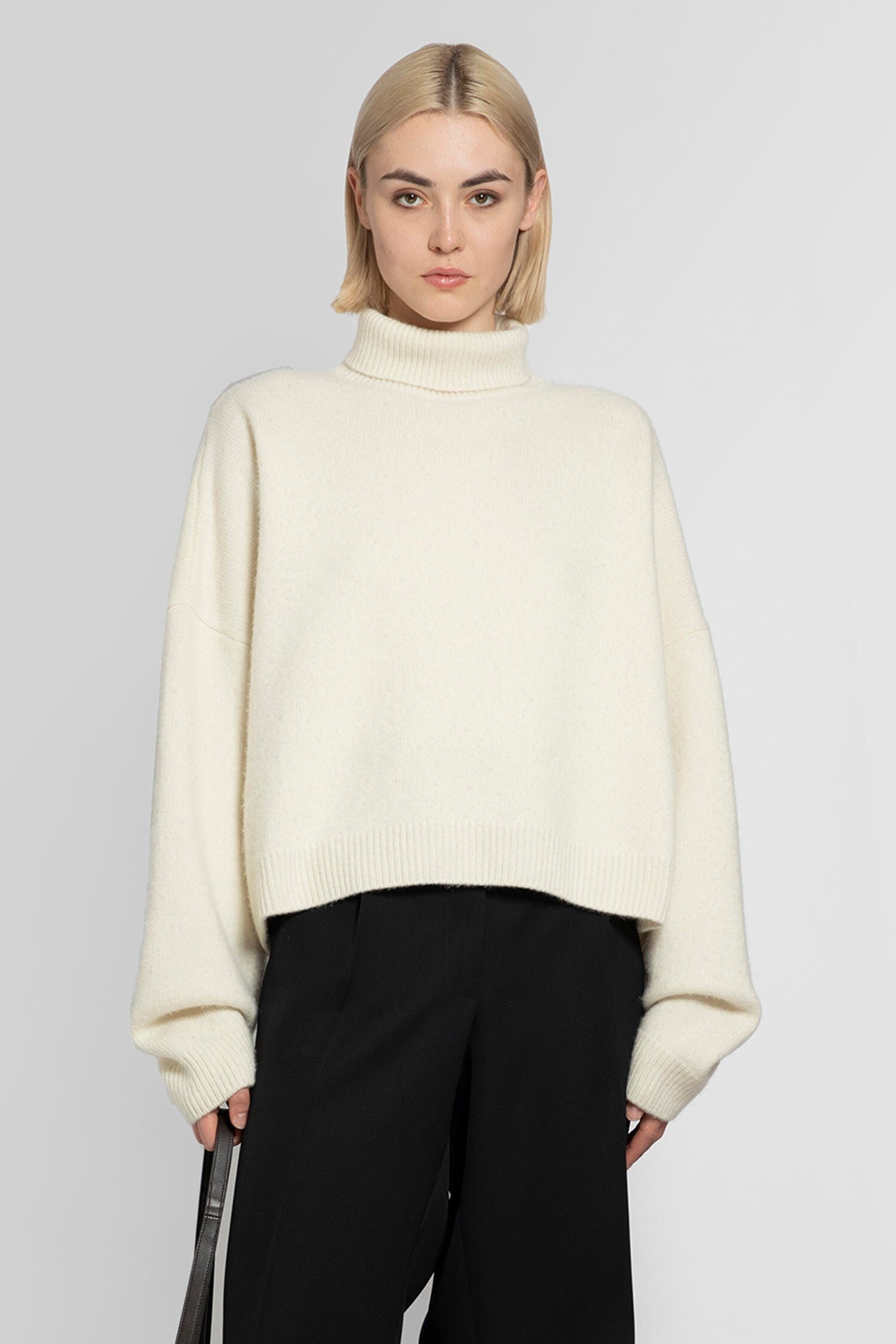 THE ROW WOMAN OFF-WHITE KNITWEAR - 1