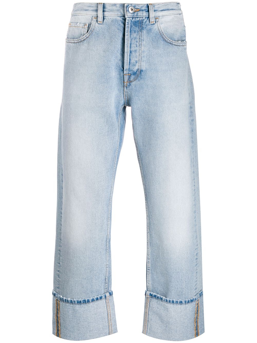 straight leg VLOGO jeans - 1