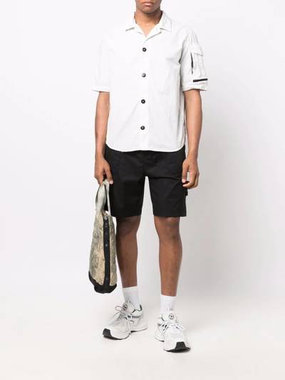 Stone Island patch pocket short-sleeve shirt outlook